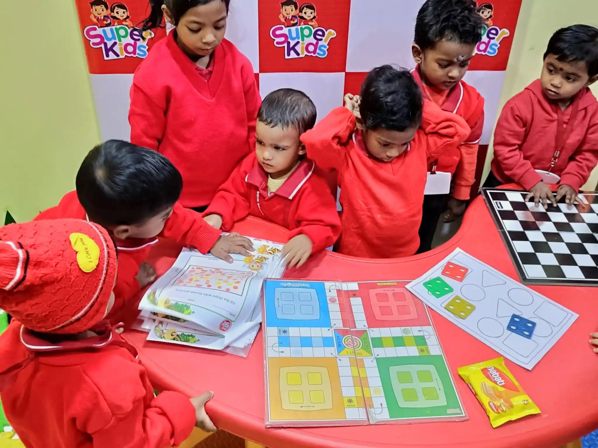 indoor games at Superkids Kolkata